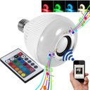 Ver imagem 2 de Lampada Caixa de Som Led 9w Led Rgb Controle