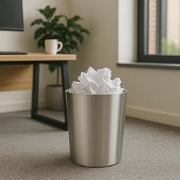 Lixeira Redonda 12l Ravena sem Tampa Tramontina Escritório Cesto de Lixo Home Office - 2 Lixeira Redonda 12l Ravena sem Tampa Tramontina Escritório Cesto de Lixo Home Office - 2