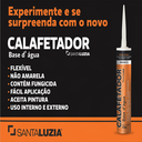 Ver imagem 3 de Calafetador Branco Base D'água 400g Santa Luzia:branco