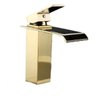Torneira Banheiro Gourmet Monocomando Dourado Gold Luxo - 2