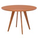Ver imagem 1 de Mesa de Jantar Redonda 4 Lugares Tampo MDF 109 cm 21754 Cinamomo Ornar