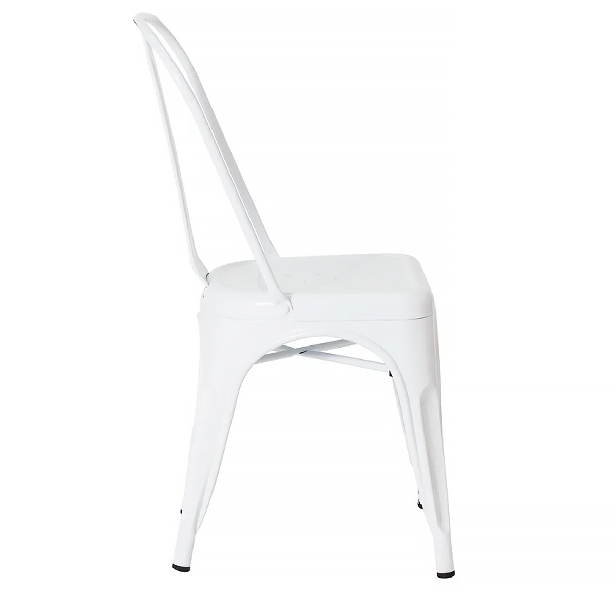 Cadeira Tolix Iron Design Industrial Branco - 3