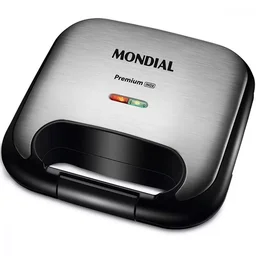 Sanduicheira E grill premium inox - mondial - 2