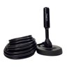 Antena Digital Amplificada Interna Para Tv Sinal Hd Uhf - 5m:Preto - 1