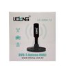 Antena Digital Amplificada Interna Para Tv Sinal Hd Uhf - 5m:Preto - 2