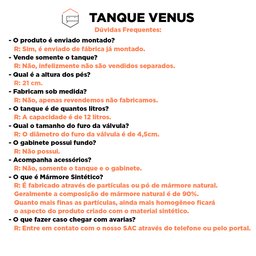 Gabinete De Lavanderia Branco Em Aço 60 x 50cm Com Tanque Sintético Cinza Venus - Cozimax - 6