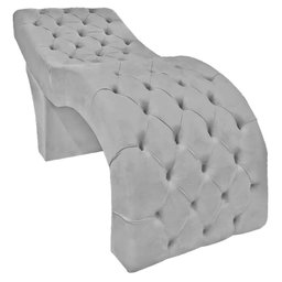 Maca Estofada para Estúdio Tattoo Estética + Brinde Almofadas Veludo Cinza Claro SOFA STORE - 2