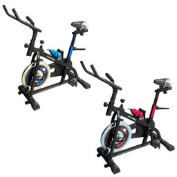 Bicicleta Ergométrica Spinning Profissional Mecânica 8 Kg Suporta 120 Kg Importway Iwbes-8 - 1