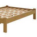 Ver imagem 2 de Cama Casal Turca em Madeira Maciça Reforçada Nogueira