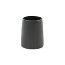 Ver imagem 1 de Porta Objetos de Cerâmica Listras Preto - Oikos