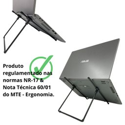 Suporte para Mesa Universal Notebook Macbook Air Pro Laptop - 5