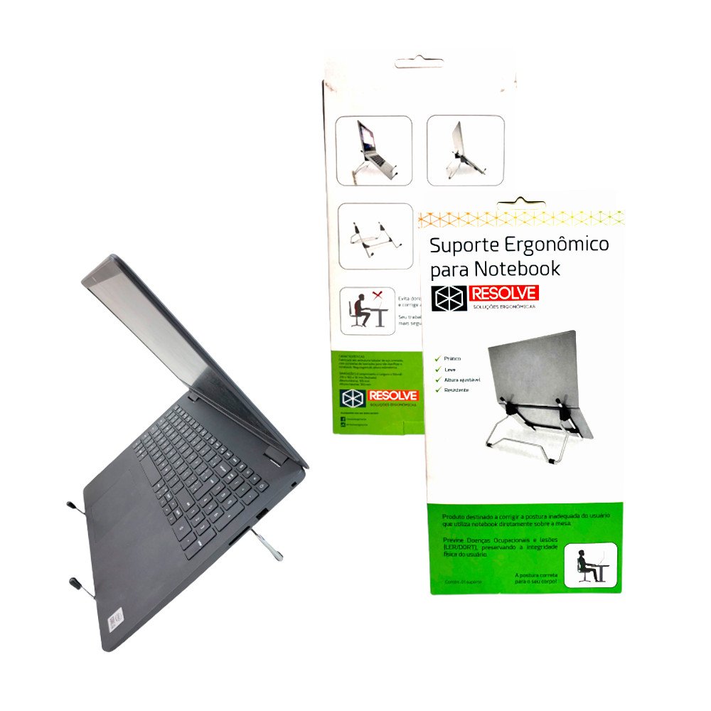 Suporte para Mesa Universal Notebook Macbook Air Pro Laptop - 5