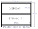 Ver imagem 5 de Sapateira para Quarto Sala Hall Lavanderia 25x40x50cm - Branco Tx