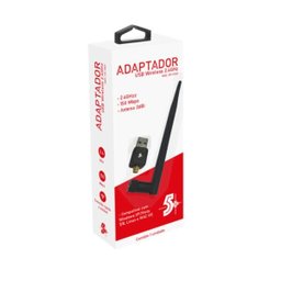 Adaptador USB Wireless 2.4GHZ Interface USB 2.0 - 3