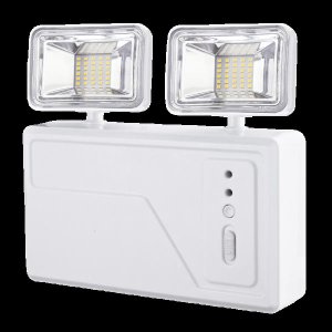 Luminária Bloco Emergência LED 3000 Lumens 2 Faróis Blumenau