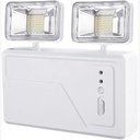 Ver imagem 1 de Luminária Bloco Emergência Led 3000 Lumens 2 Faróis Blumenau