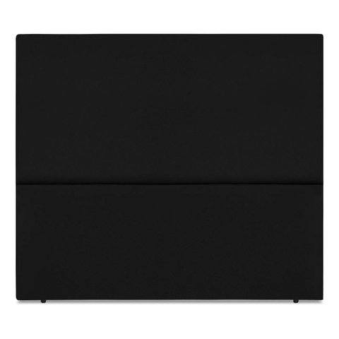 Cabeceira Cama Box Organica Casal 140cm Luna Suede C/frame Preto