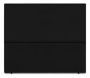 Ver imagem 1 de Cabeceira Cama Box Organica Casal 140cm Luna Suede C/frame Preto
