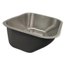 Ver mais imagens de Tanque Lavanderia Lavar Roupa 30l Aço Inox Balcao Pia com Valvula Sifao Limpeza Lavabo Casa Compre B