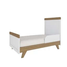 Quarto de Bebê Completo com Cômoda Berço e Guarda Roupa 100% MDF Retrô Kakau Espresso Móveis - 19