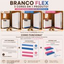 Ver imagem 6 de Kit Guarda Roupa Infantil 4 Portas e 2 Gavetas com Comoda Sapateira 4 Gavetas e 1 Porta Branco Flex