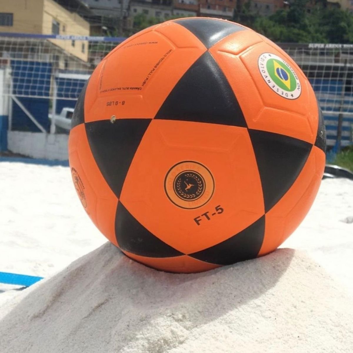Bola de Futevôlei Dalebol Ft5 Pro Laranja | MadeiraMadeira