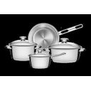 Ver imagem 5 de Jogo de Panelas Tramontina Allegra em Aço Inox com Fundo Triplo 4 Peças 65650324