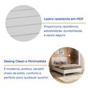 Ver imagem 6 de Cama Casal 100% MDF BP 120x144,5cm Roma Branco