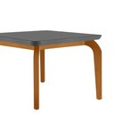 Ver imagem 2 de Mesa Sala de Jantar Liz 180cm em Mdf e Vidro com Canto Copo