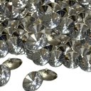 Ver imagem 3 de 10 Botões Capitonê Strass Tipo Cristal para Estofados Sofá, Cabeceira, Poltrona - Prata
