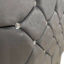 Ver imagem 6 de 10 Botões Capitonê Strass Tipo Cristal para Estofados Sofá, Cabeceira, Poltrona - Prata