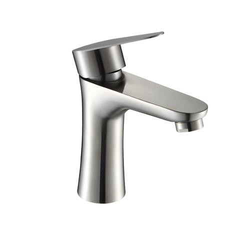 Torneira Fria Dck para Lavatório Bica Baixa Escovada Dc-Tf-6616E