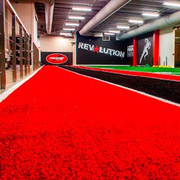 Grama Sintetica Softgrass Colors - Vermelho 12mm - 2x1m - 2m2 - Decortech - 2