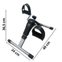 Ver imagem 2 de Mini Bicicleta Ergométrica com Monitor Portátil Dobrável Fisioterapia Braços Pernas Importway Iwmbem