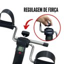 Ver imagem 4 de Mini Bicicleta Ergométrica com Monitor Portátil Dobrável Fisioterapia Braços Pernas Importway Iwmbem
