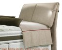 Ver imagem 1 de Cabeceira Super Confort Zila Bege com Luminaria King 2,15 Mt (larg) - 49420