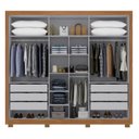 Ver imagem 6 de Guarda-Roupa Casal com Espelho 6 Portas 6 Gavetas com Pés Alpes