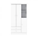 Ver imagem 5 de Quarto de Bebê Completo com Guarda-Roupa e Cômoda 376993 Espresso Móveis Branco
