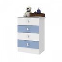 Ver imagem 6 de Quarto de Bebê Completo com Guarda-Roupa e Cômoda 376993 Espresso Móveis Branco