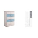 Ver imagem 1 de Quarto de Bebê Espresso Móveis com Guarda-Roupa 3 Portas e Cômoda 5 Gavetas 376994