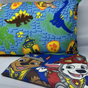 Ver imagem 4 de Jogo de Cama Solteiro Patrulha Canina Menino 3 Peças