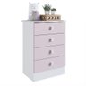 Quarto de Bebê Completo com Guarda-Roupa e Cômoda Arco-Íris  - 8