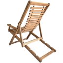 Ver mais imagens de Cadeira Espreguiçadeira de Madeira Rústica com Fios de Aço