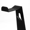 Suporte para Fone de Ouvido Tipo Pedestal Mesa - Aço - Preto - 5