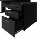 Ver mais imagens de Mesa Escritório Extensível 170cm a 192cm 3 Gav. Pé Metal F5
