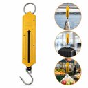 Ver imagem 1 de Balança de Gancho Manual 50kg Portátil Suspensa Pesca Aço Yeet