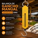 Ver imagem 6 de Balança de Gancho Manual 50kg Portátil Suspensa Pesca Aço Yeet