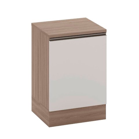 Balcão com Tampo 58 Cm 1 Porta Etna Poliman Móveis