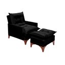 Ver imagem 1 de Poltrona Cadeira Reclinável Munique 176 Império Veludo