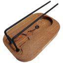 Ver imagem 4 de Incensario Suporte Queimador Buda Madeira Cumarú 13cm +50g Palo Santo